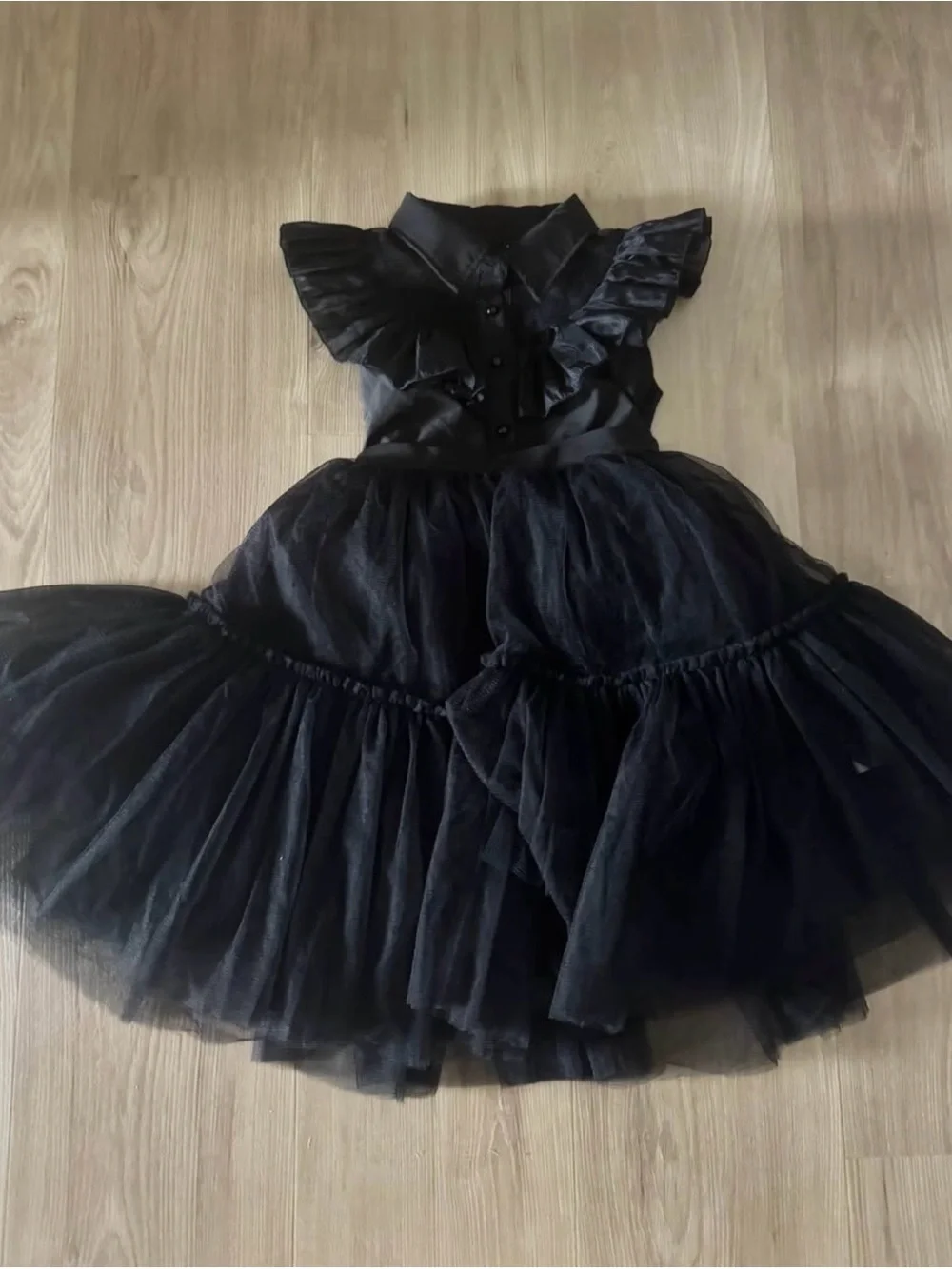 N/A black blouse